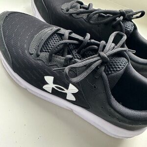 Under Armour Black Athletic Shoes.  11